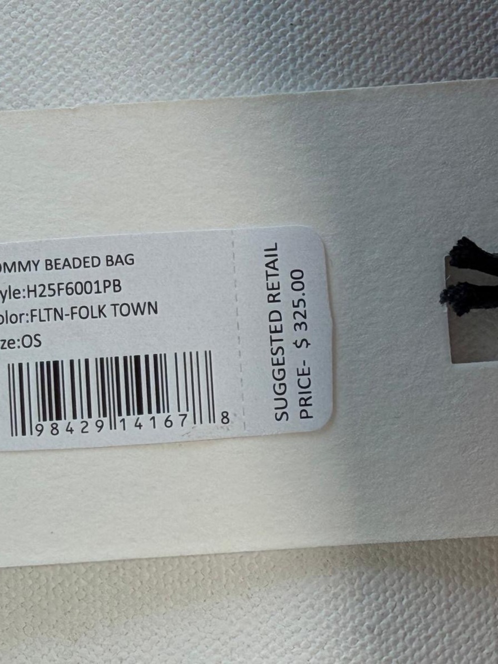 STAUD Tommy Beaded Bag in Folk Town NWT - Picture 7 of 11